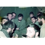 سیدمحمدرضا دستواره در کنار محسن رضایی