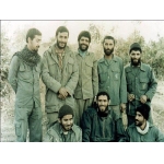 سیدمحمدرضا دستواره در کنار شهید همت