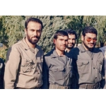حسن شفیع‌زاده در کنار علی شمخانی