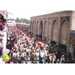 محمود شهبازی دستجردی-تشییع پیکر در اصفهان