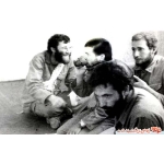 ناصر کاظمی در کنار شهید بروجردی