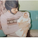 محمود کاوه و فرزندش