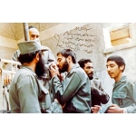 غلام‌علی پیچک در دیدار با امام خمینی(ره)