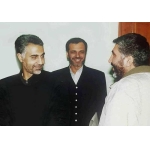 احمد کاظمی در کنار شهید سلیمانی