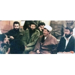سیدمجتبی هاشمی در کنار حجت‌السلام هاشمی رفسنجانی و سیدمحمد غرضی