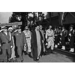 منصور ستاری در کنار حضرت آیت‌الله خامنه‌ای