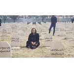 بازماندگان حمله شیمیایی در قبرستان حلبچه