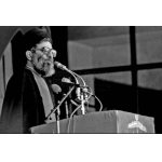 Martyr Ayatollah Khamenei Speaking at the 100,000-Combatant Deployment Ceremony