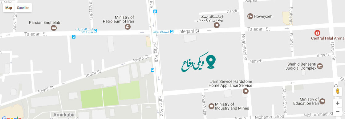 نقشه دسترسی